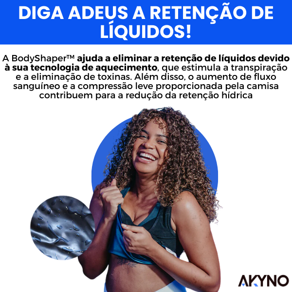 Camisa de Compressão BodyShaper™ | Efeito Sauna (COMPRE 1 LEVE 2)