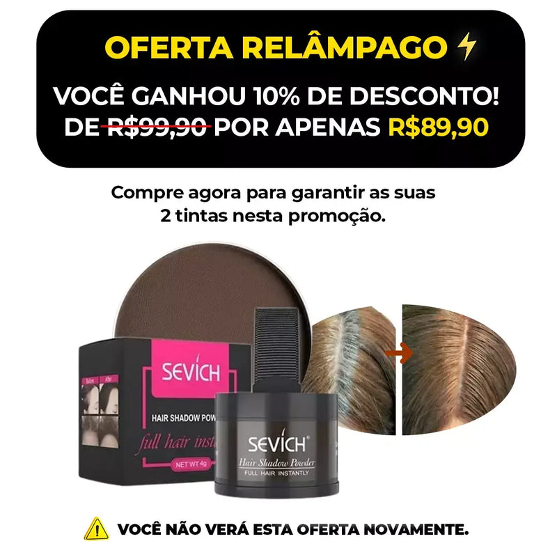 Sevích™ - Tinta de Cabelo em Pó (Compre 1, Leve 2) +10% de desconto