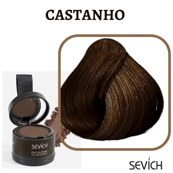 Sevích™ - Tinta de Cabelo em Pó (Compre 1, Leve 2) +10% de desconto