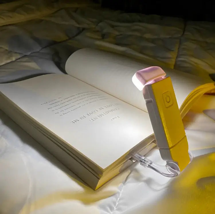 BookClip™ - Luminária Portátil para Leitura Recarregável (ÚLTIMAS UNIDADES)