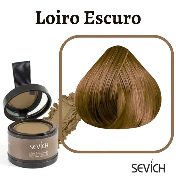 Tinta de Cabelo em Pó Cobre Todos os Fios Brancos - Sevích® (Compre 1, Leve 2)