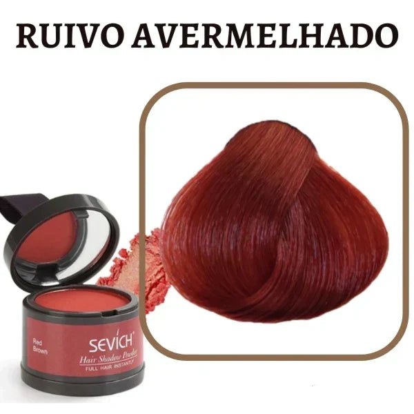 Tinta de Cabelo em Pó Cobre Todos os Fios Brancos - Sevích® (Compre 1, Leve 2)