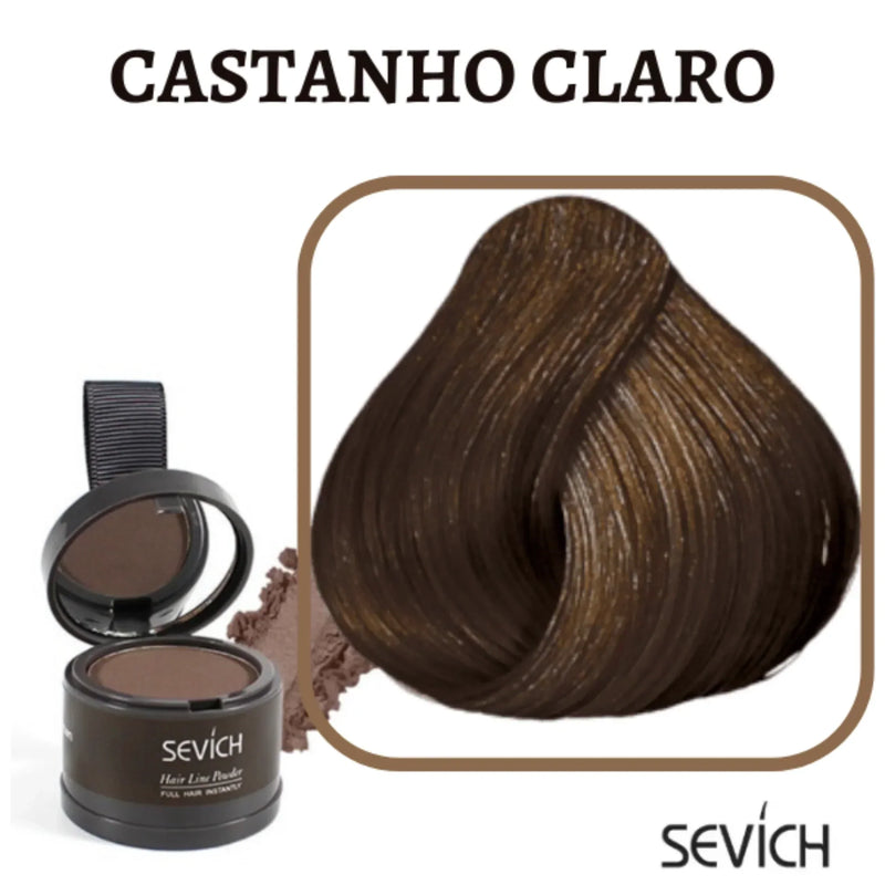 Tinta de Cabelo em Pó Cobre Todos os Fios Brancos - Sevích® (Compre 1, Leve 2)