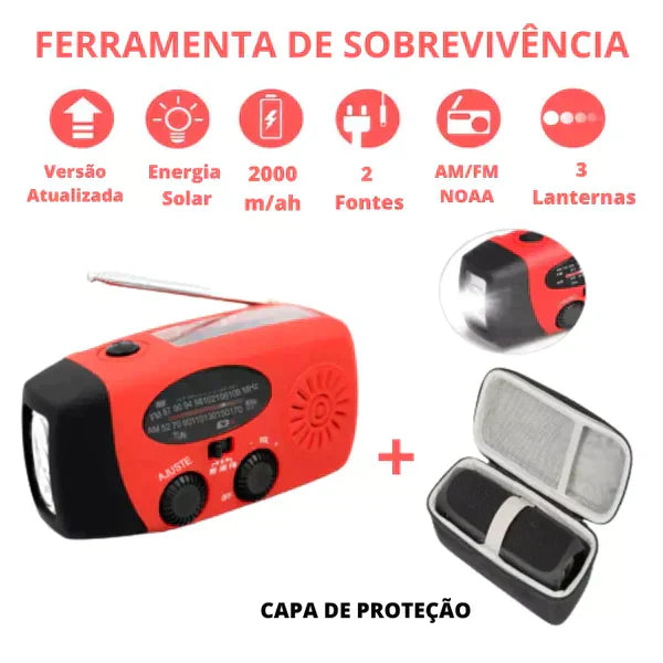 Mini Gerador de Energia Infinita Portátil - [3 em 1]