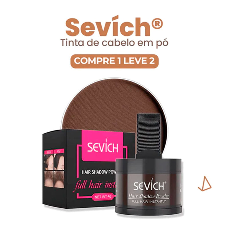 Tinta de Cabelo em Pó Cobre Todos os Fios Brancos - Sevích® (Compre 1, Leve 2)